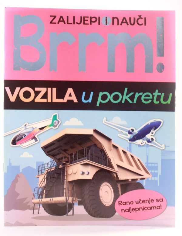 Zaljepi i nauči - Brrrm!